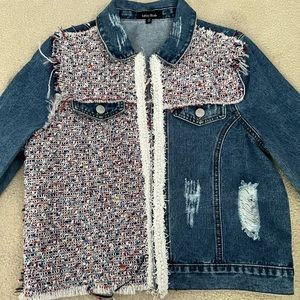 Lea&Viola fun colorful Jean Jacket